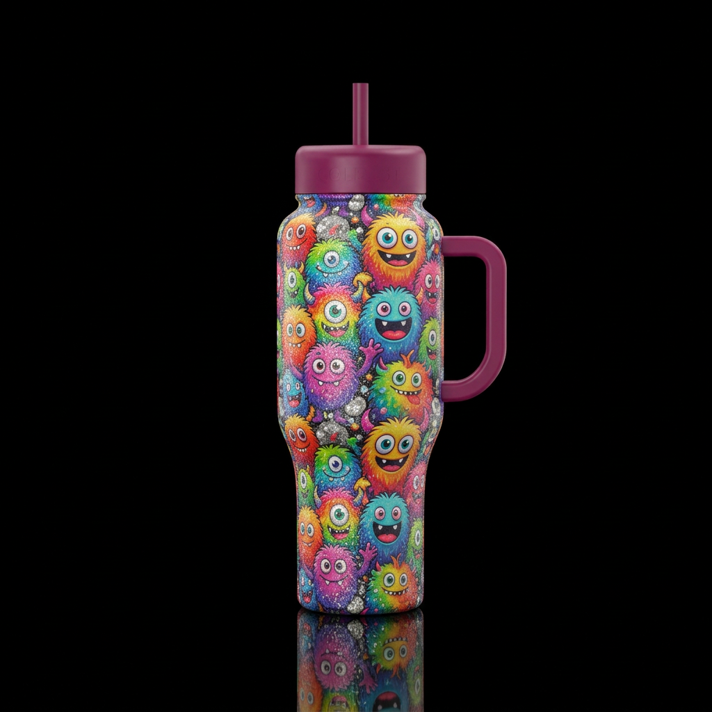Party on water bottle design