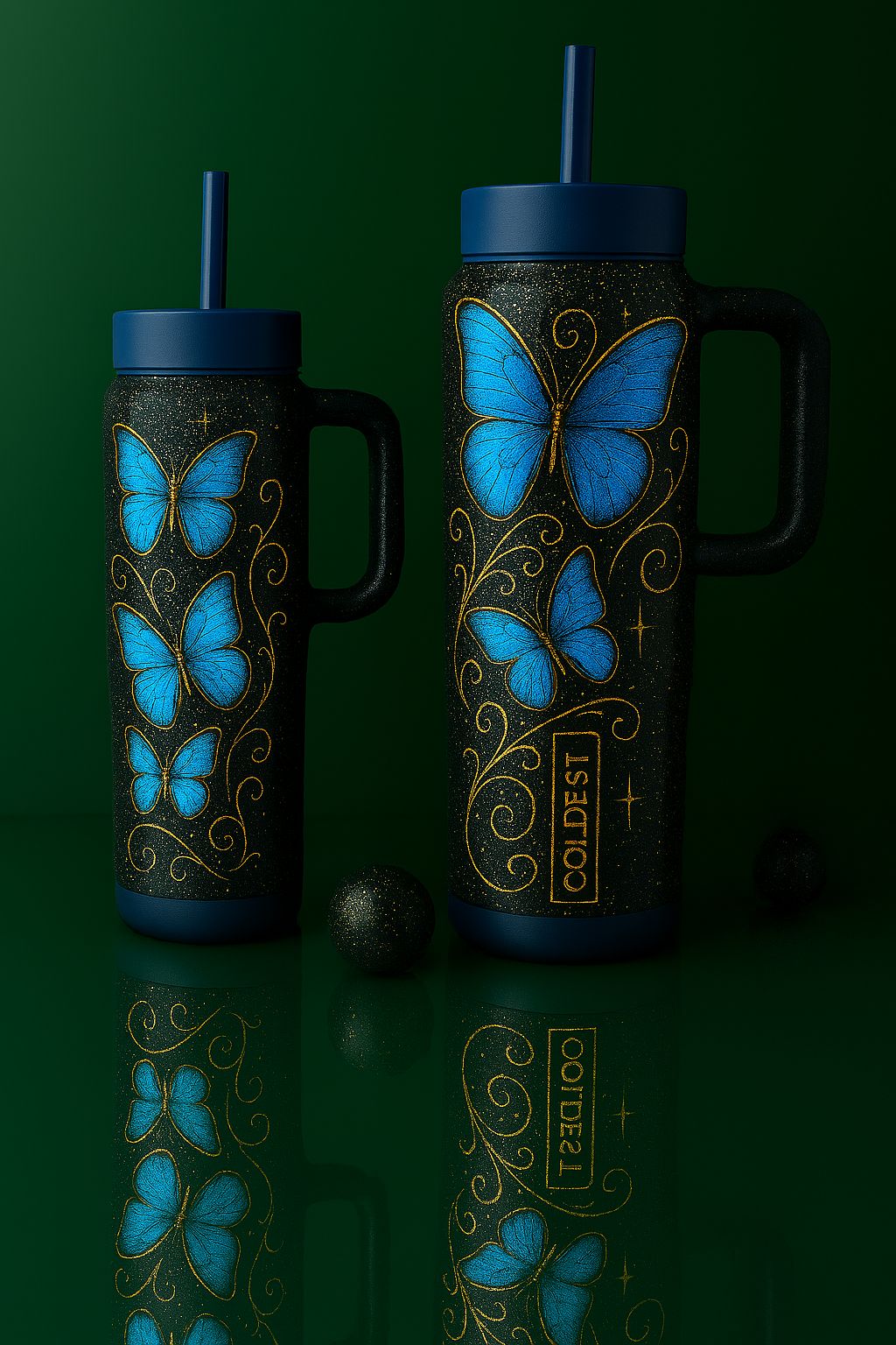 Fortune Wings 1 water bottle design