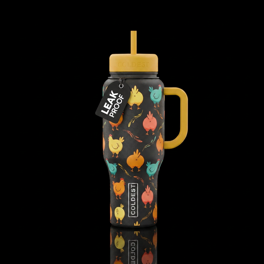 Guess what?! water bottle design