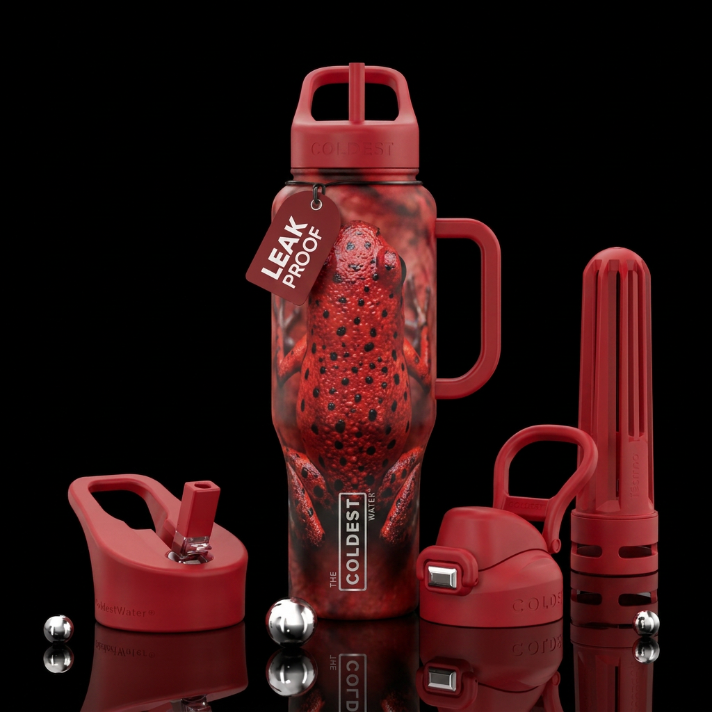 Are Strawberries Safe? water bottle design