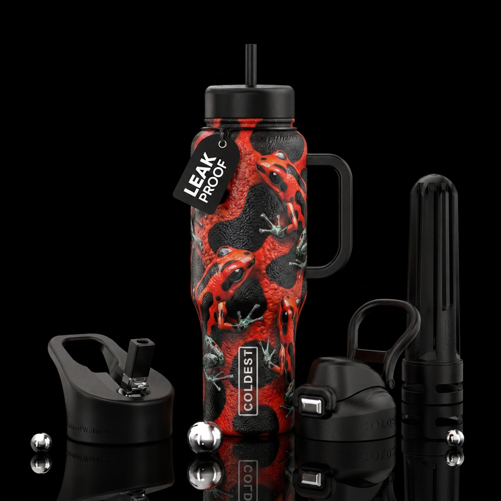 Phantasmal water bottle design