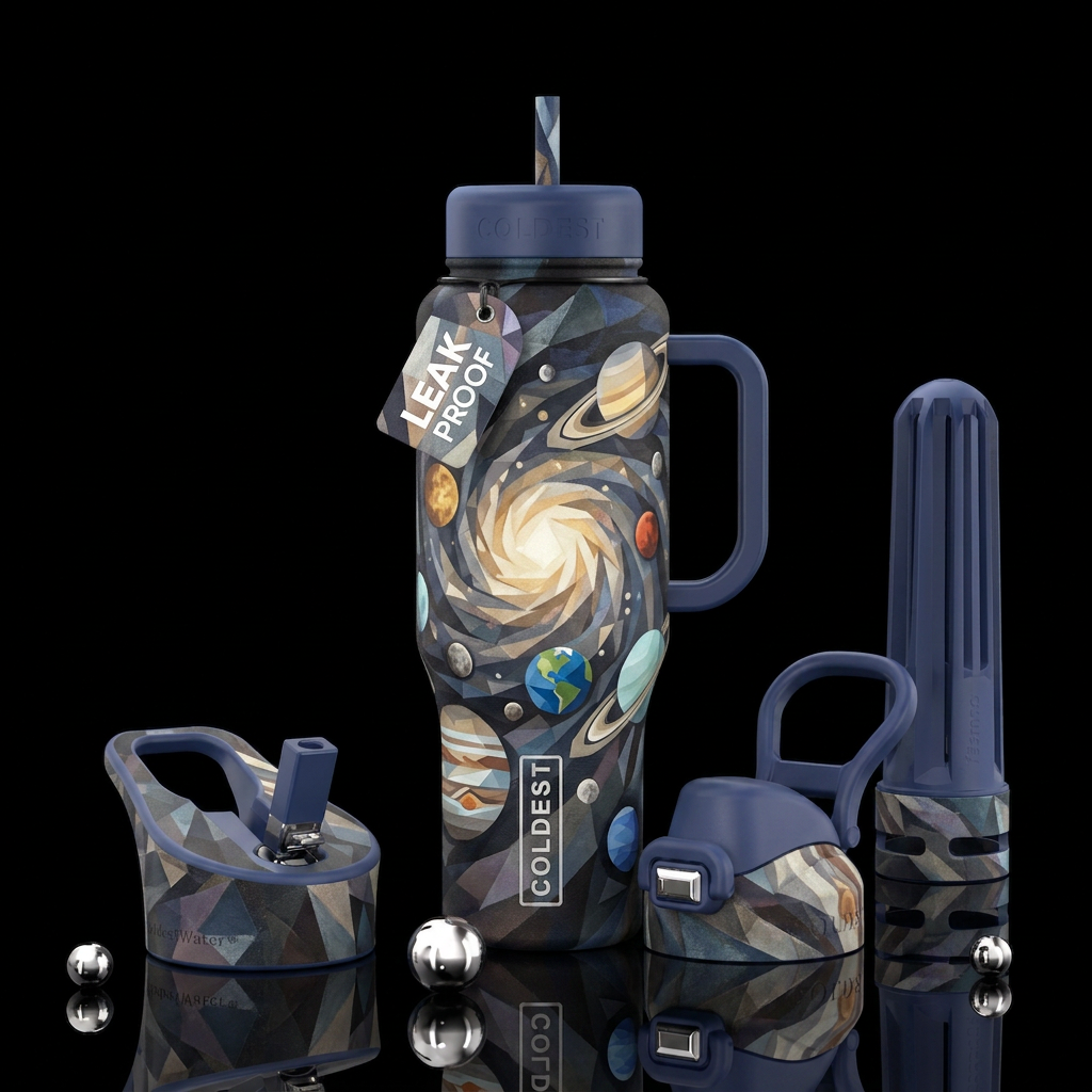 A View from above water bottle design