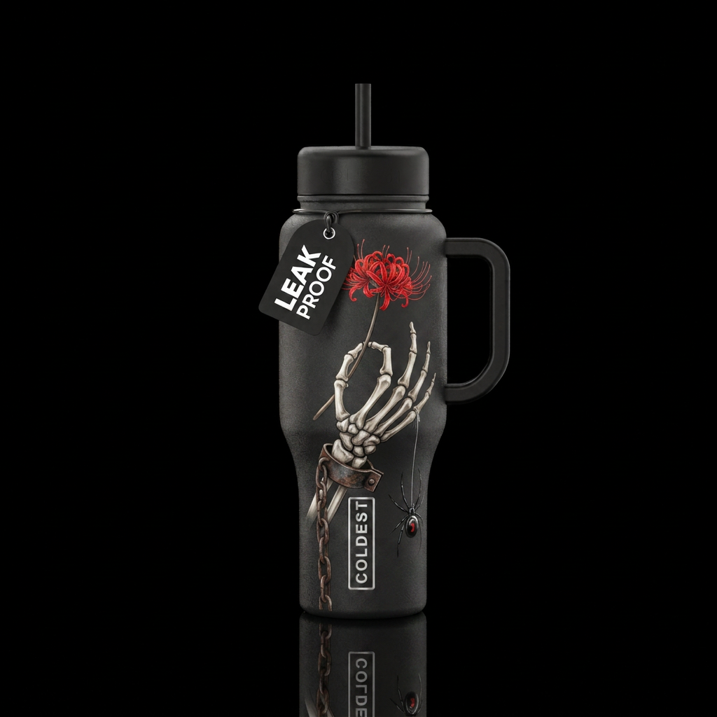 Autumn Equinox water bottle design