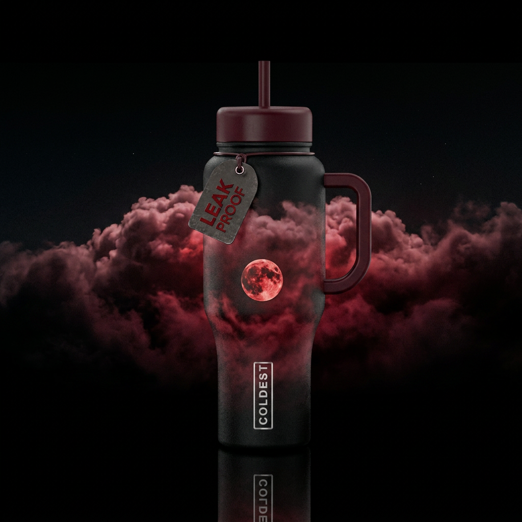 BloodMoon water bottle design