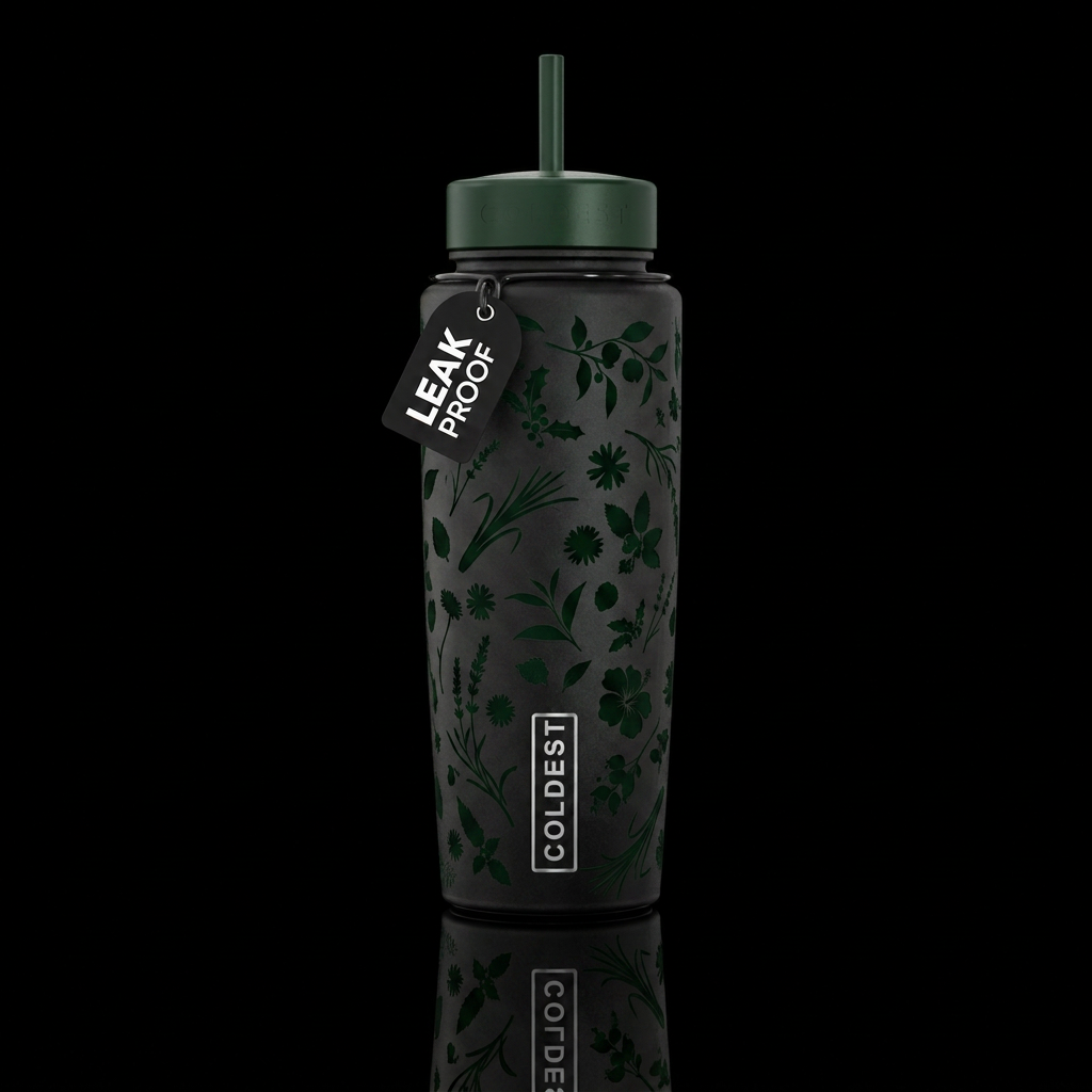Tea Time water bottle design