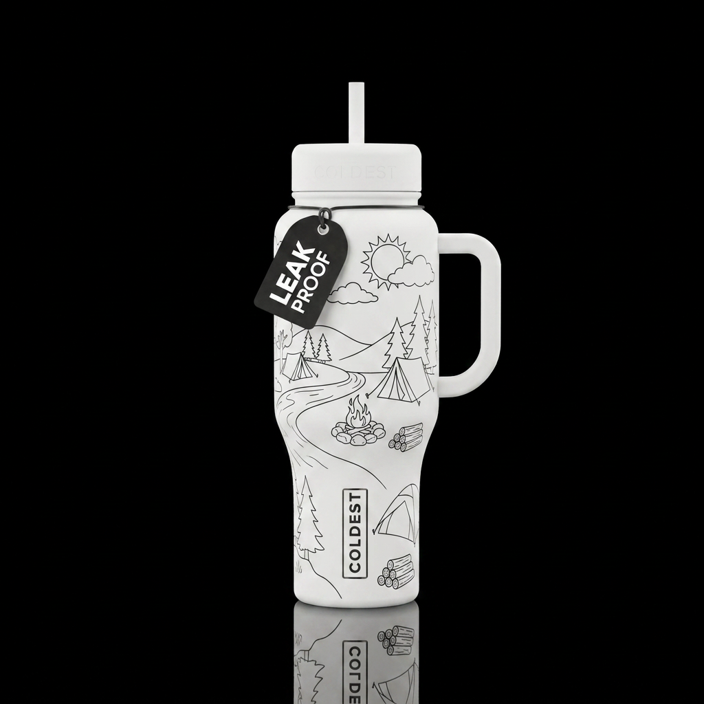 Color Me water bottle design