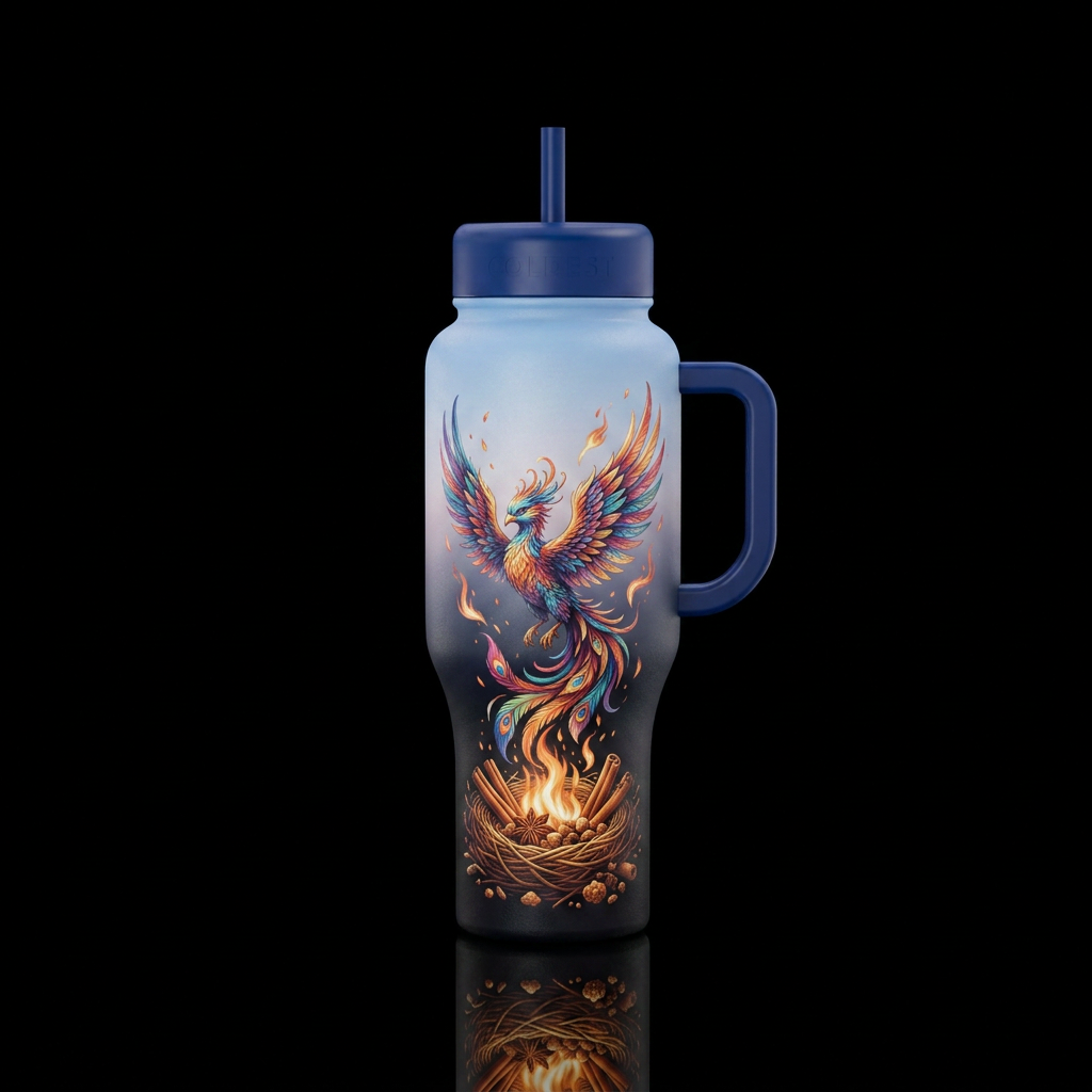 Phoenix water bottle design