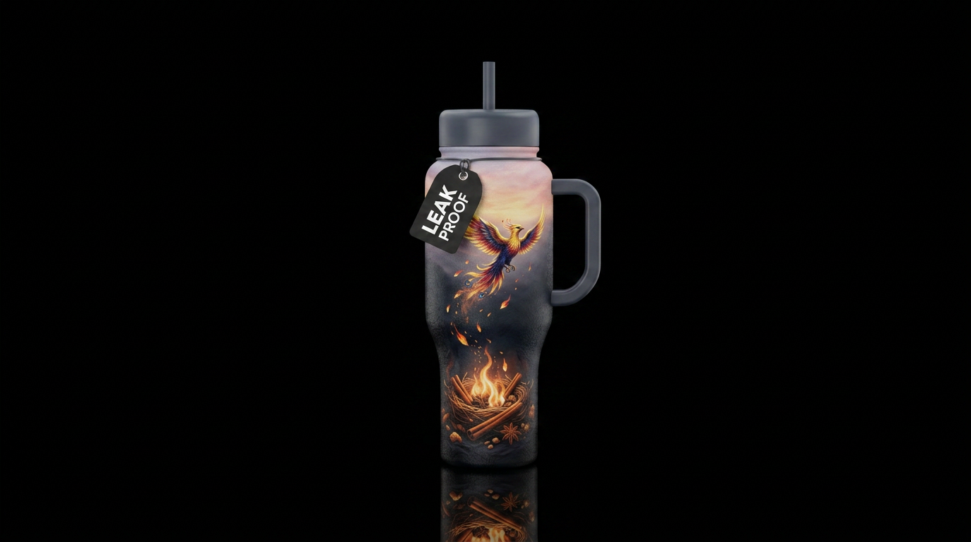 Rising Hope water bottle design