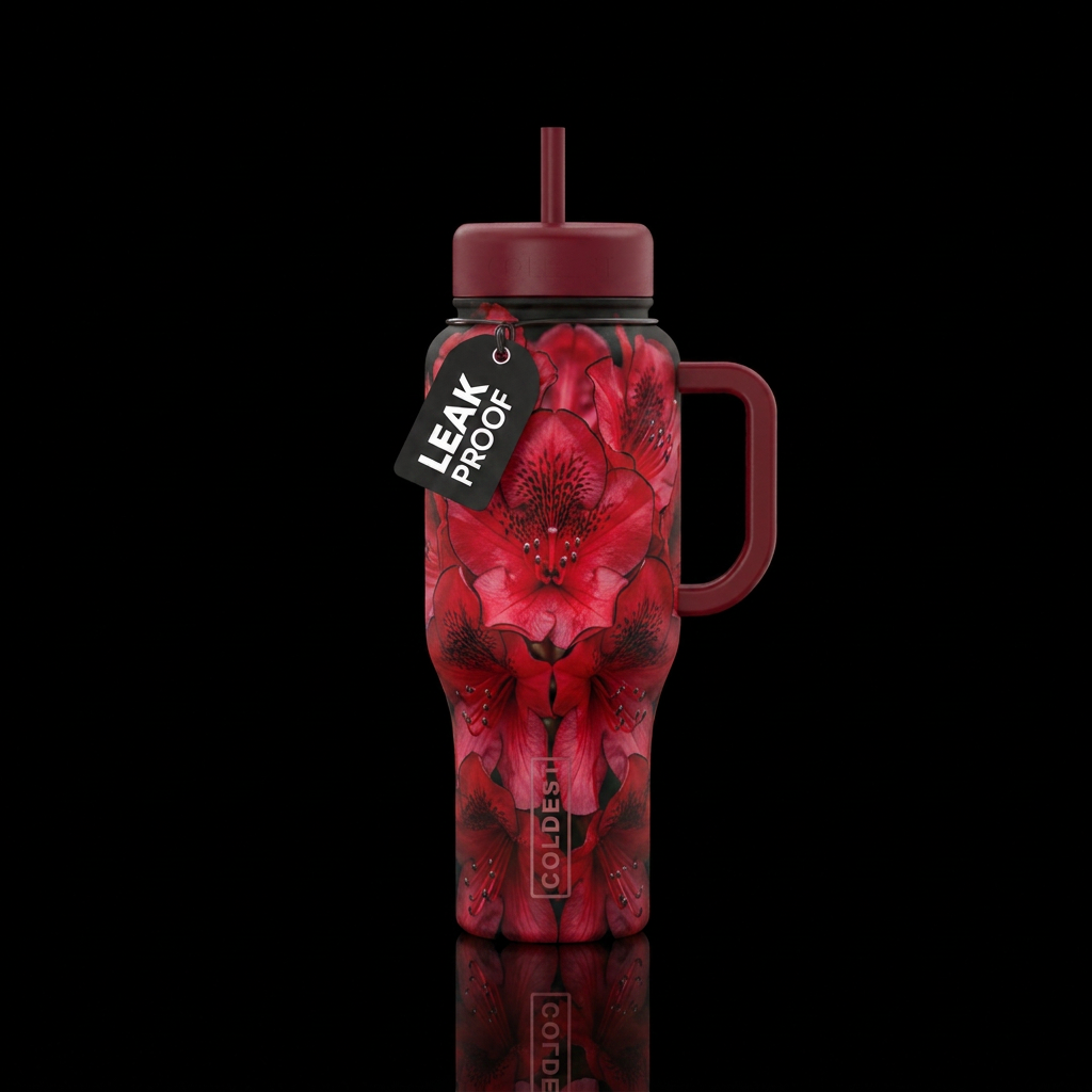 beware, I am dangerous water bottle design
