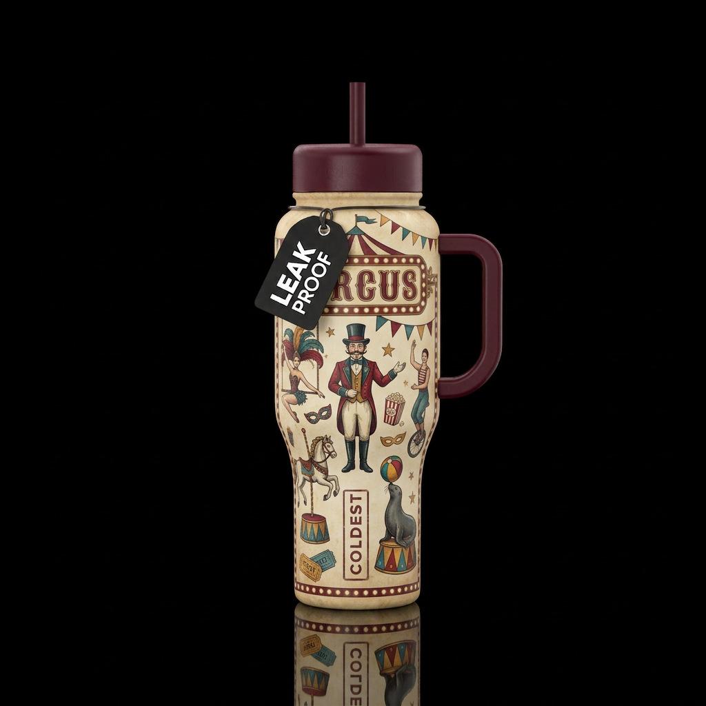Lise is a Circus water bottle design