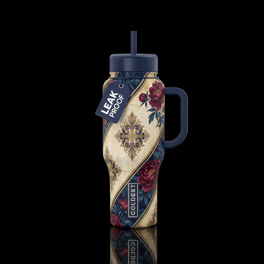 Wallpaper water bottle design