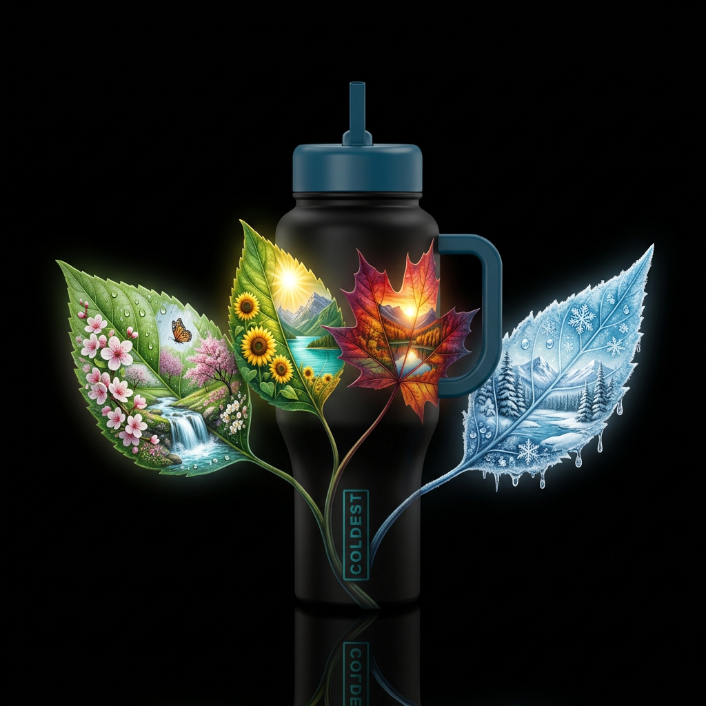 There is a Season water bottle design