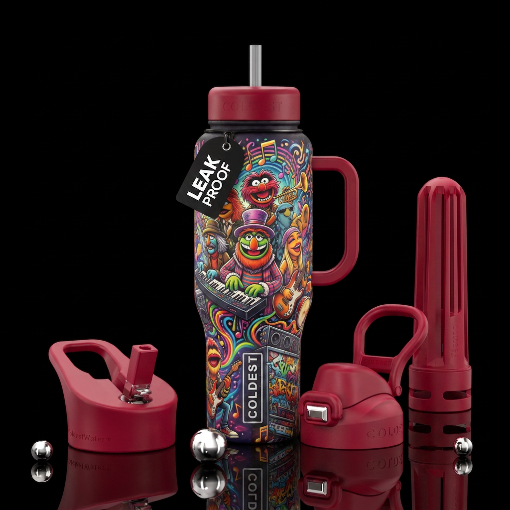 The electric meyhem water bottle design