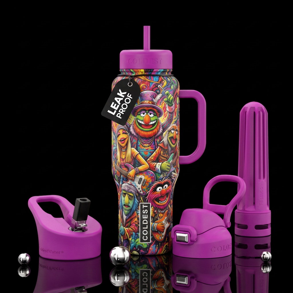 The electric meyhem water bottle design