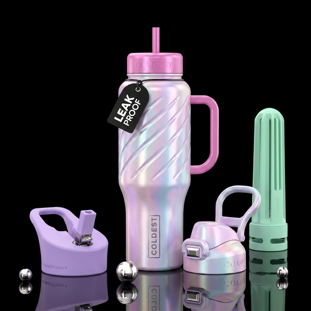 UNICORN HORN 2 water bottle design