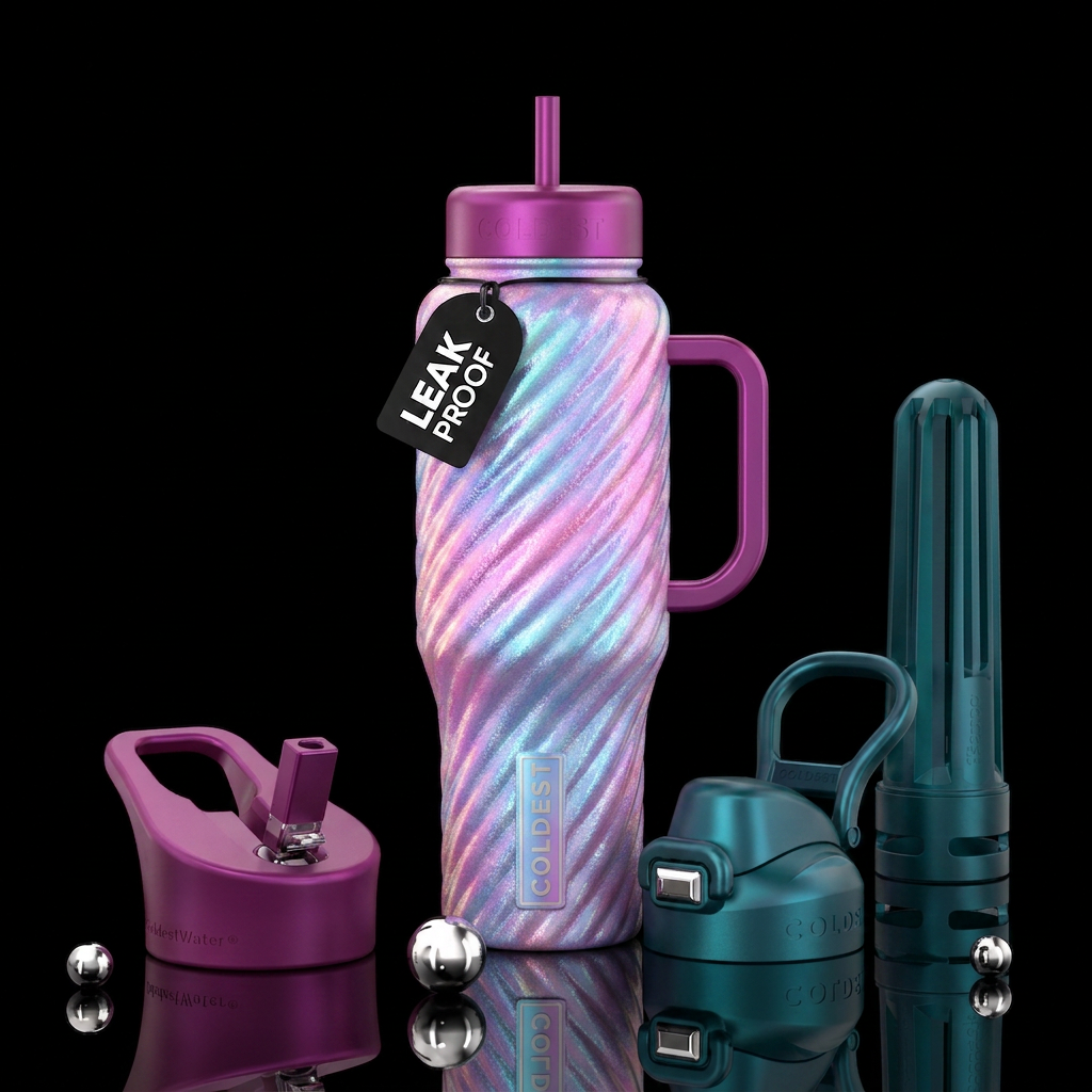 UNICORN HORN water bottle design