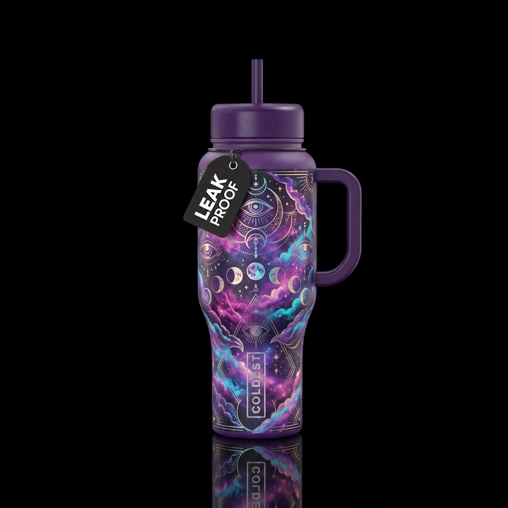 Sultry,, magical water bottle design