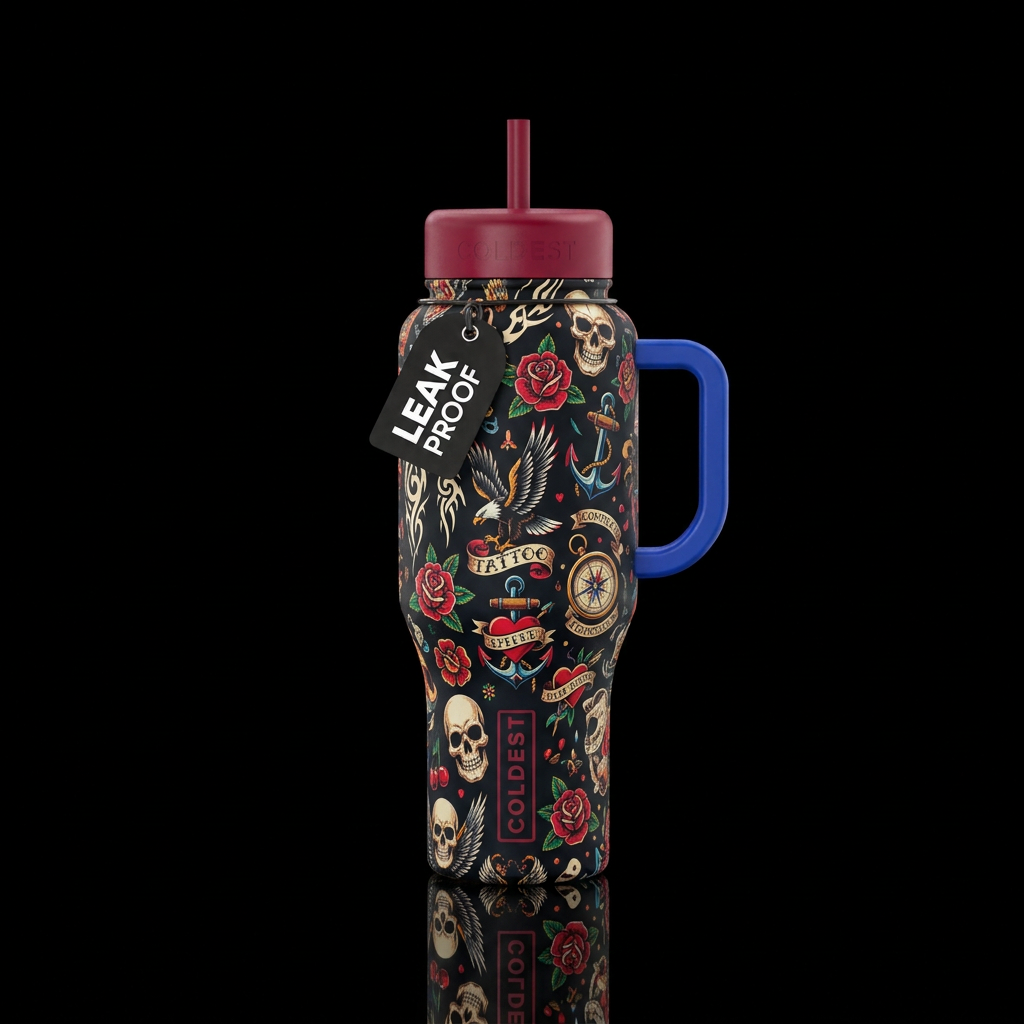 TATTOO YOU water bottle design