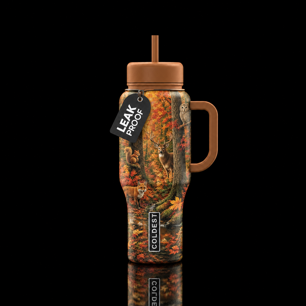 Fall water bottle design