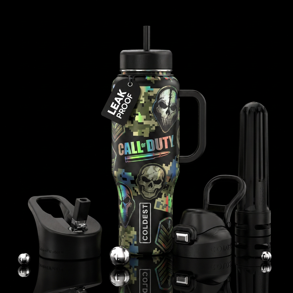 Call of duty water bottle design