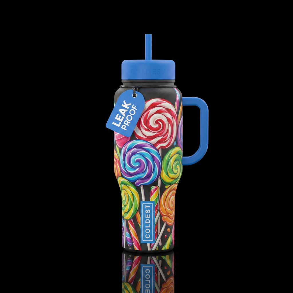 lollipop water bottle design