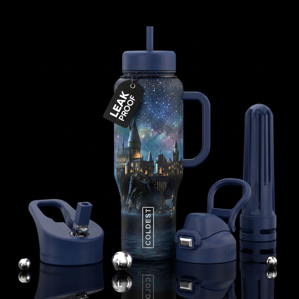 Wizard Skyies water bottle design