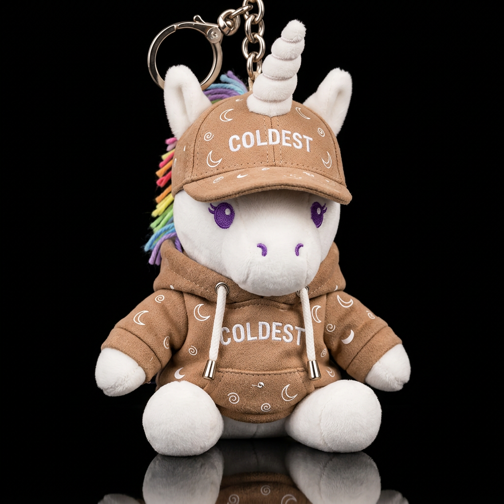 Dreamy Espresso Unicorn water bottle design