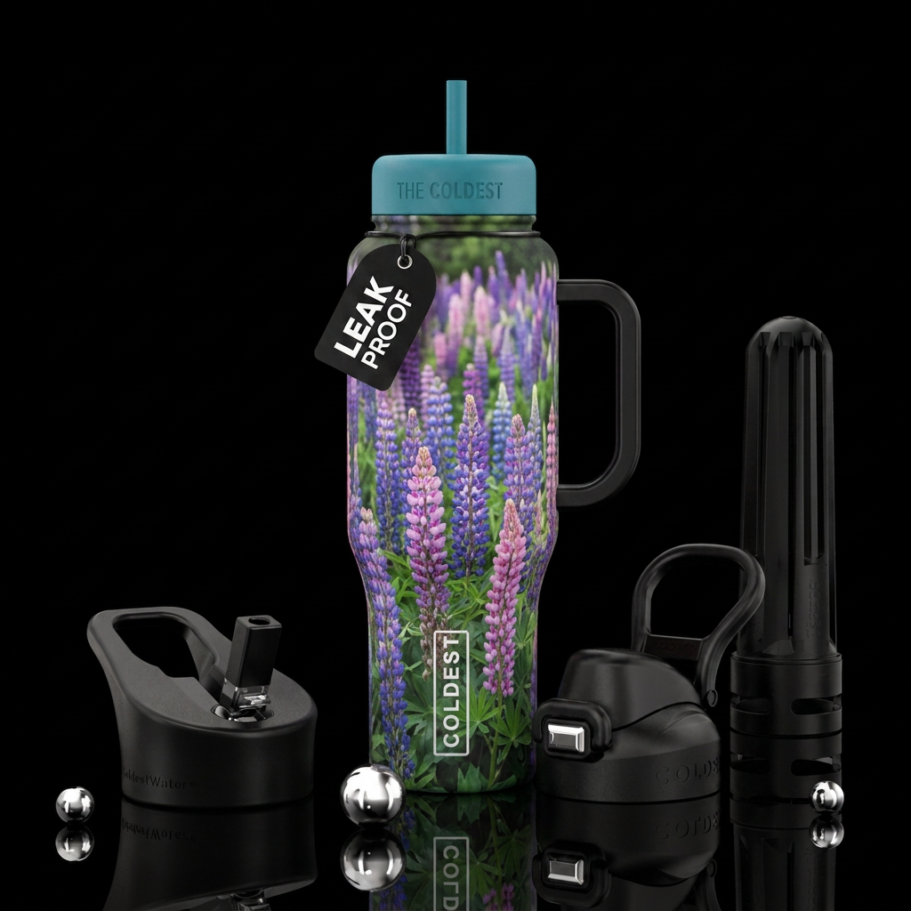 Watering my wild side water bottle design