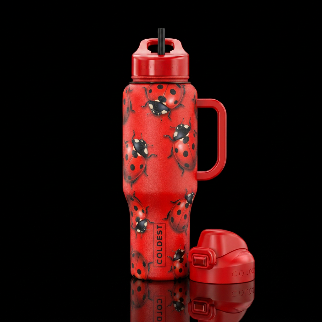 Sip Like a Lady water bottle design