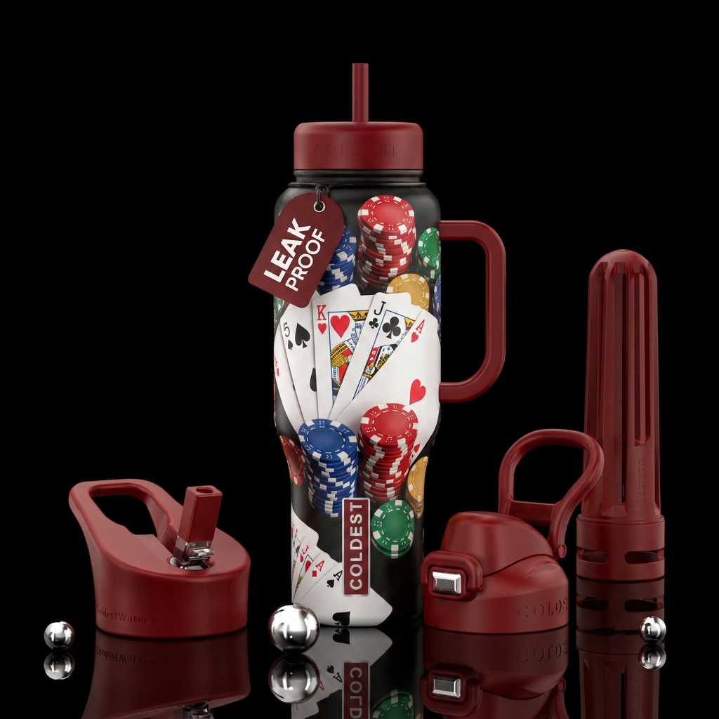 High Hand water bottle design