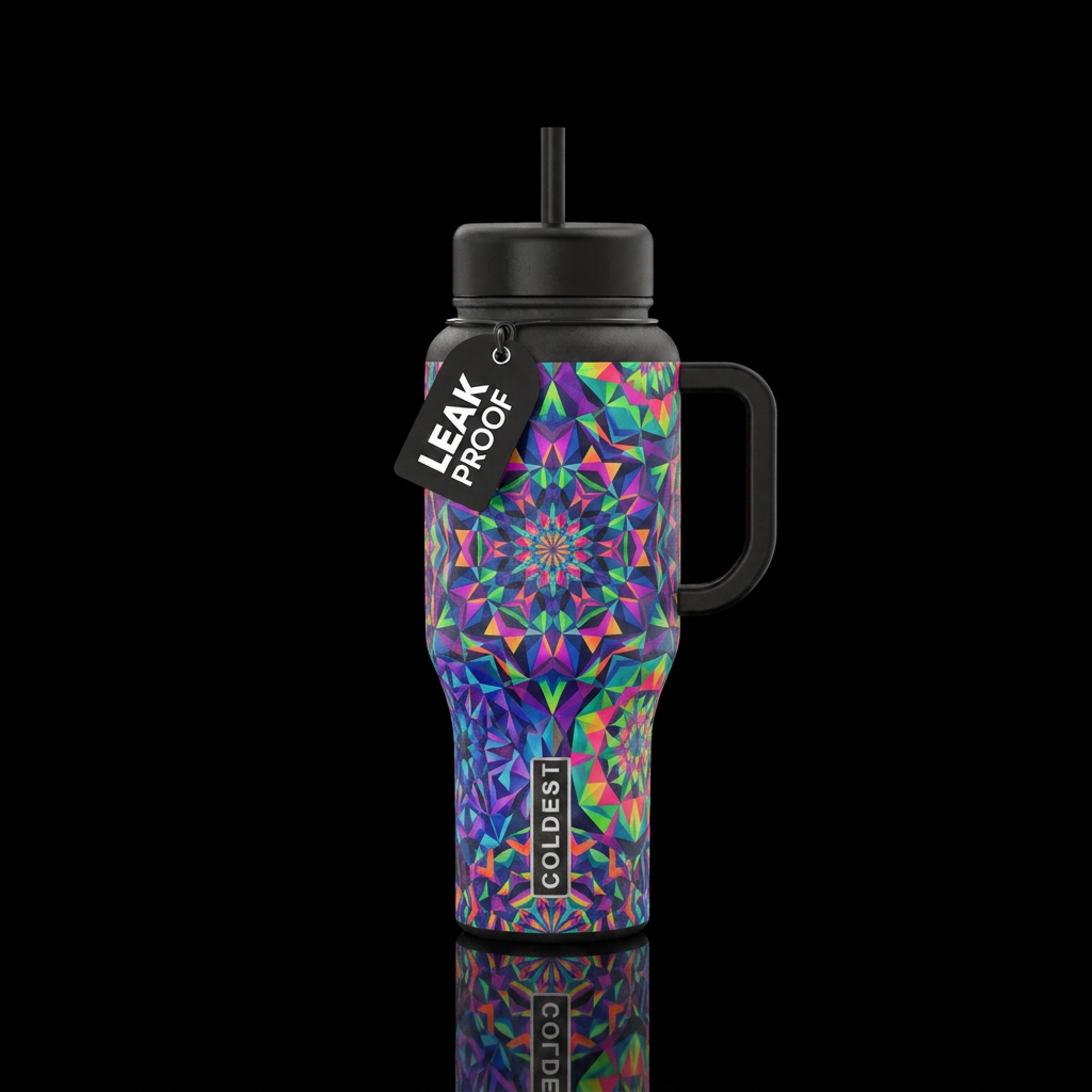 Prismatica water bottle design