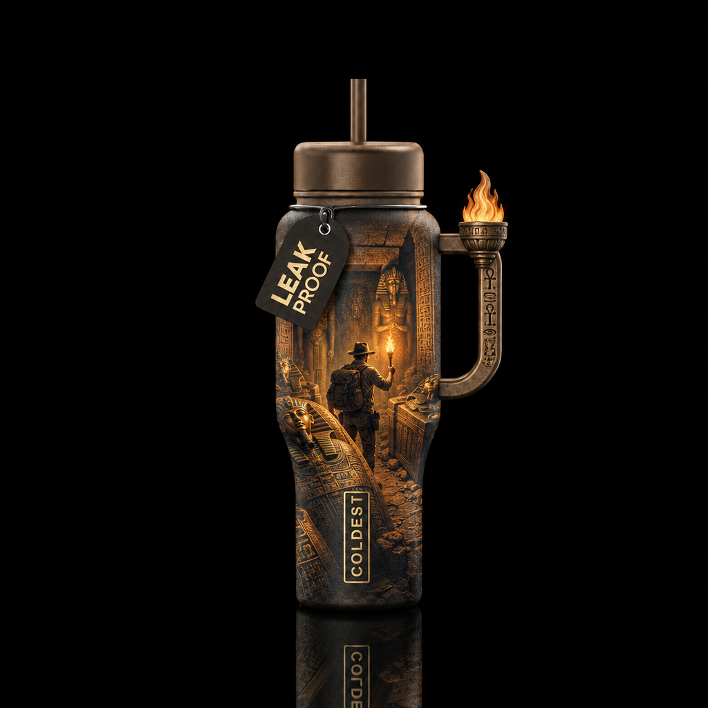 Anciet egypt water bottle design