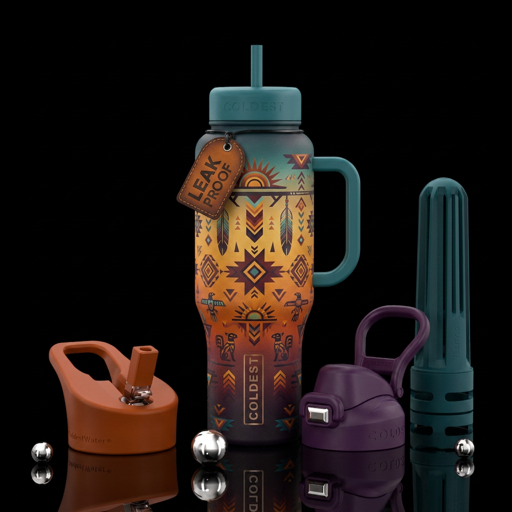 The Native Way water bottle design