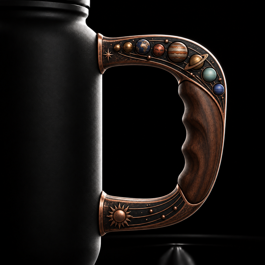 Lost in Space water bottle design
