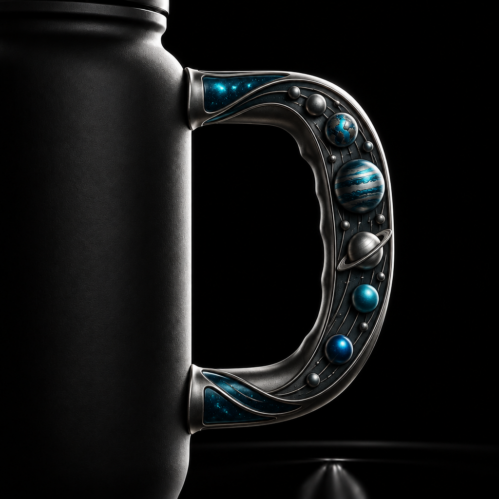 Lost in Space 2.0 water bottle design