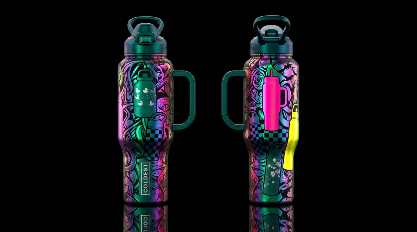 All about the Coldest! water bottle design