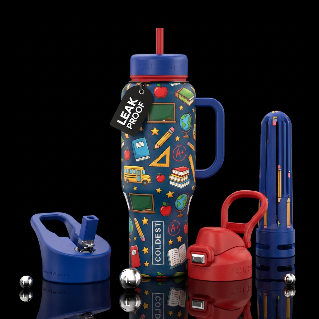 Teacher water bottle design