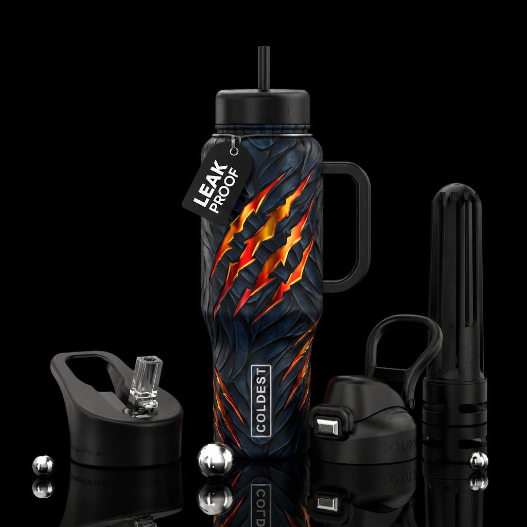 Menace water bottle design