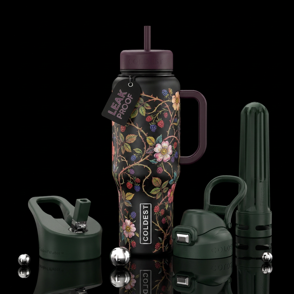 Briar patch water bottle design