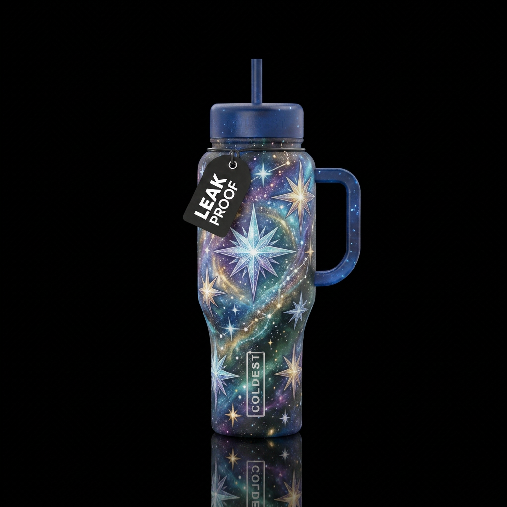 Northern Star water bottle design