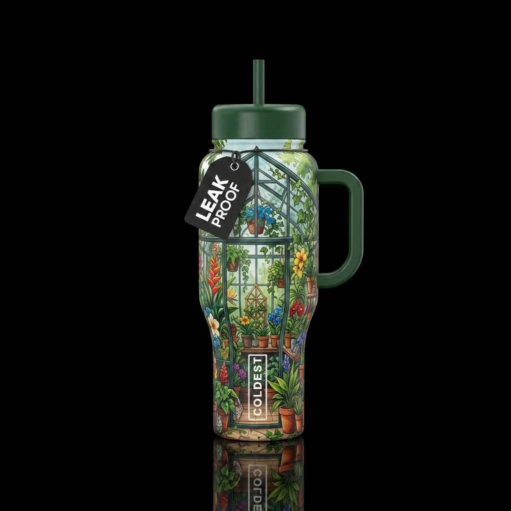 Greenhouse water bottle design
