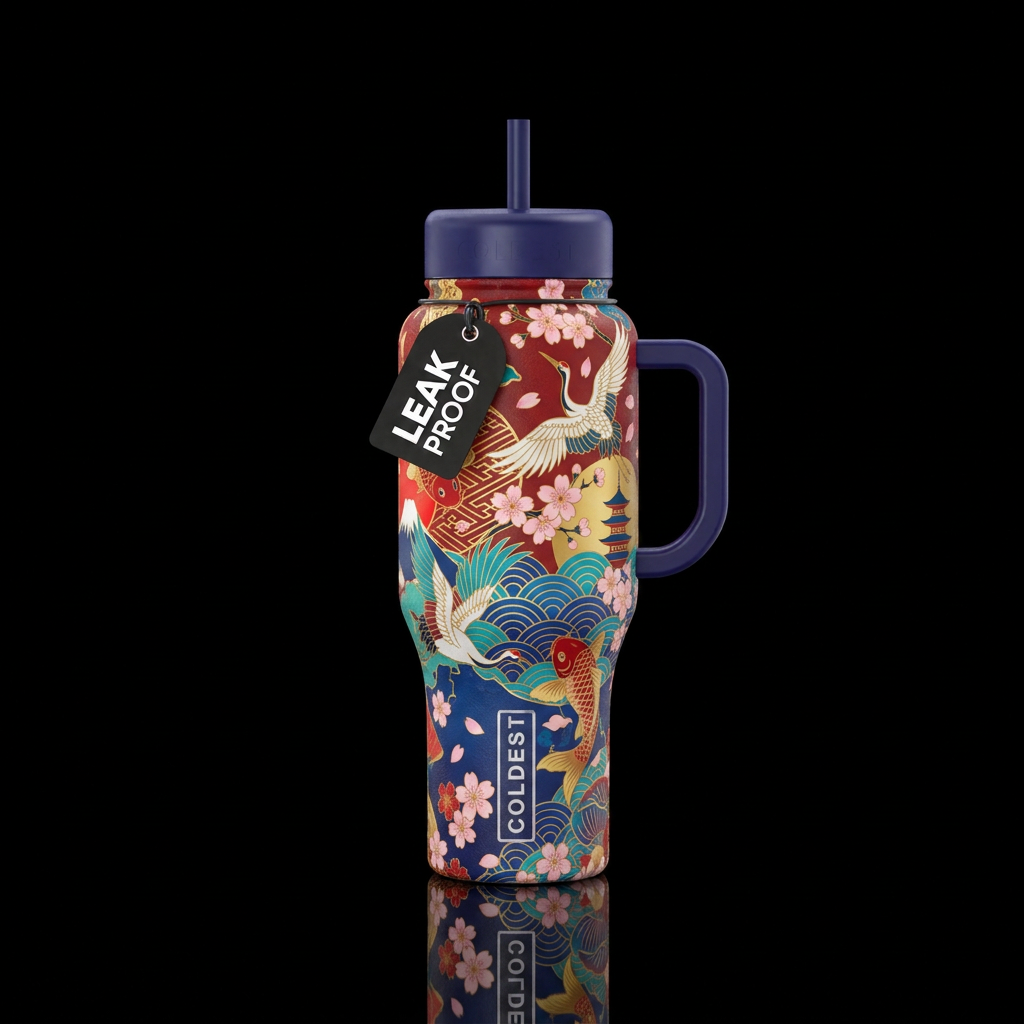 japanese, timeless water bottle design