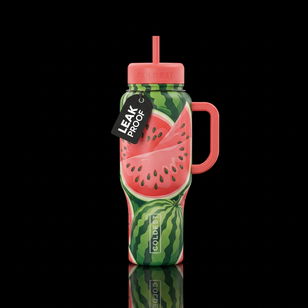 watermelon water bottle design