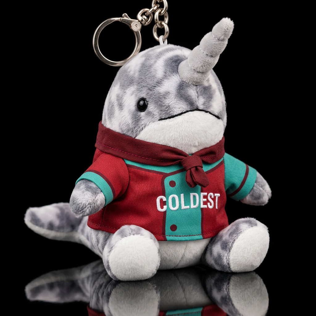Jojo the Narwhal water bottle design