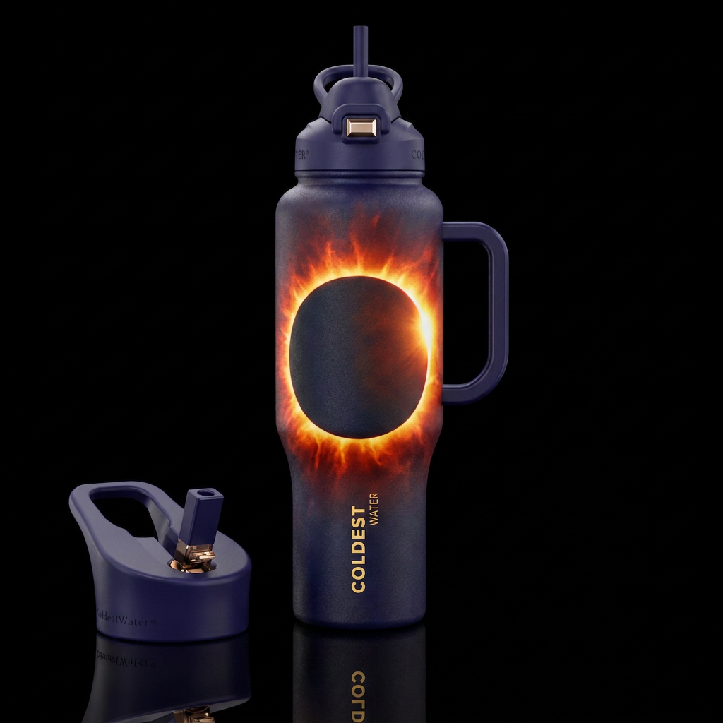 Eclipse water bottle design
