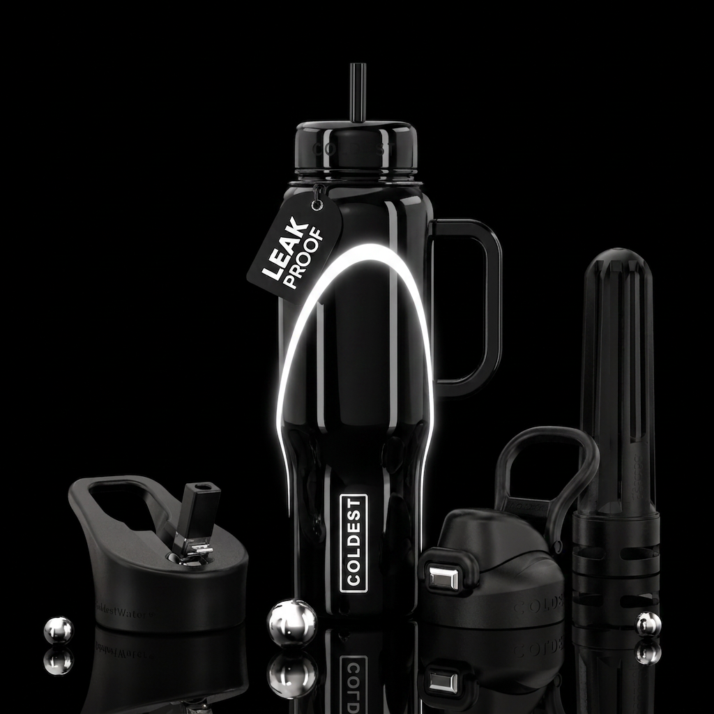 Arc water bottle design