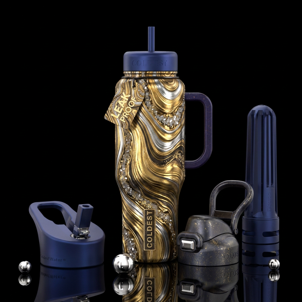 24 Carat water bottle design