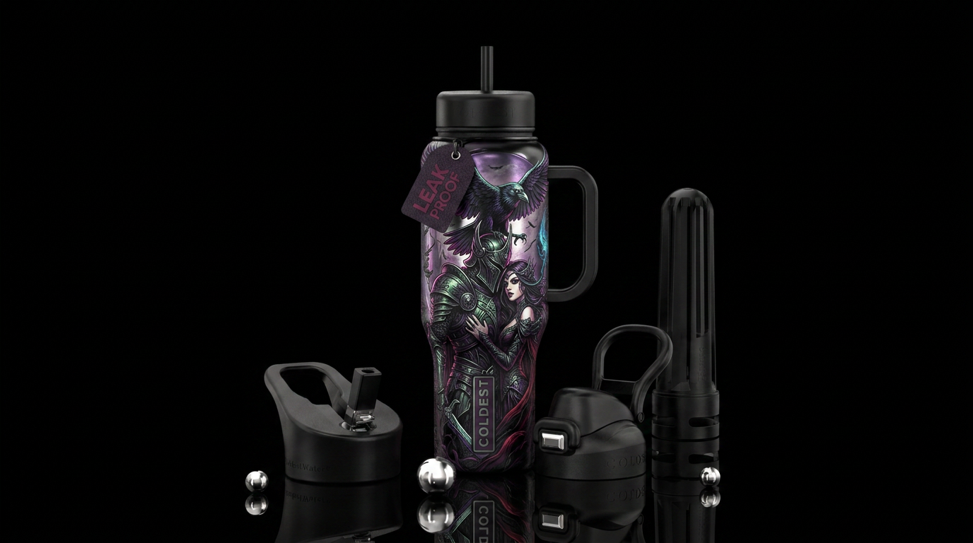 Ravenhold water bottle design