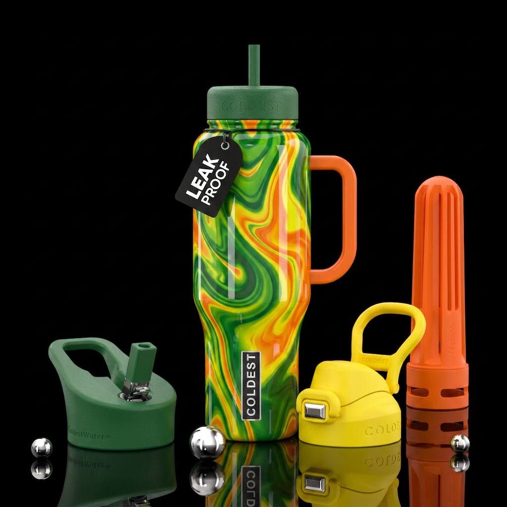 Citrus water bottle design