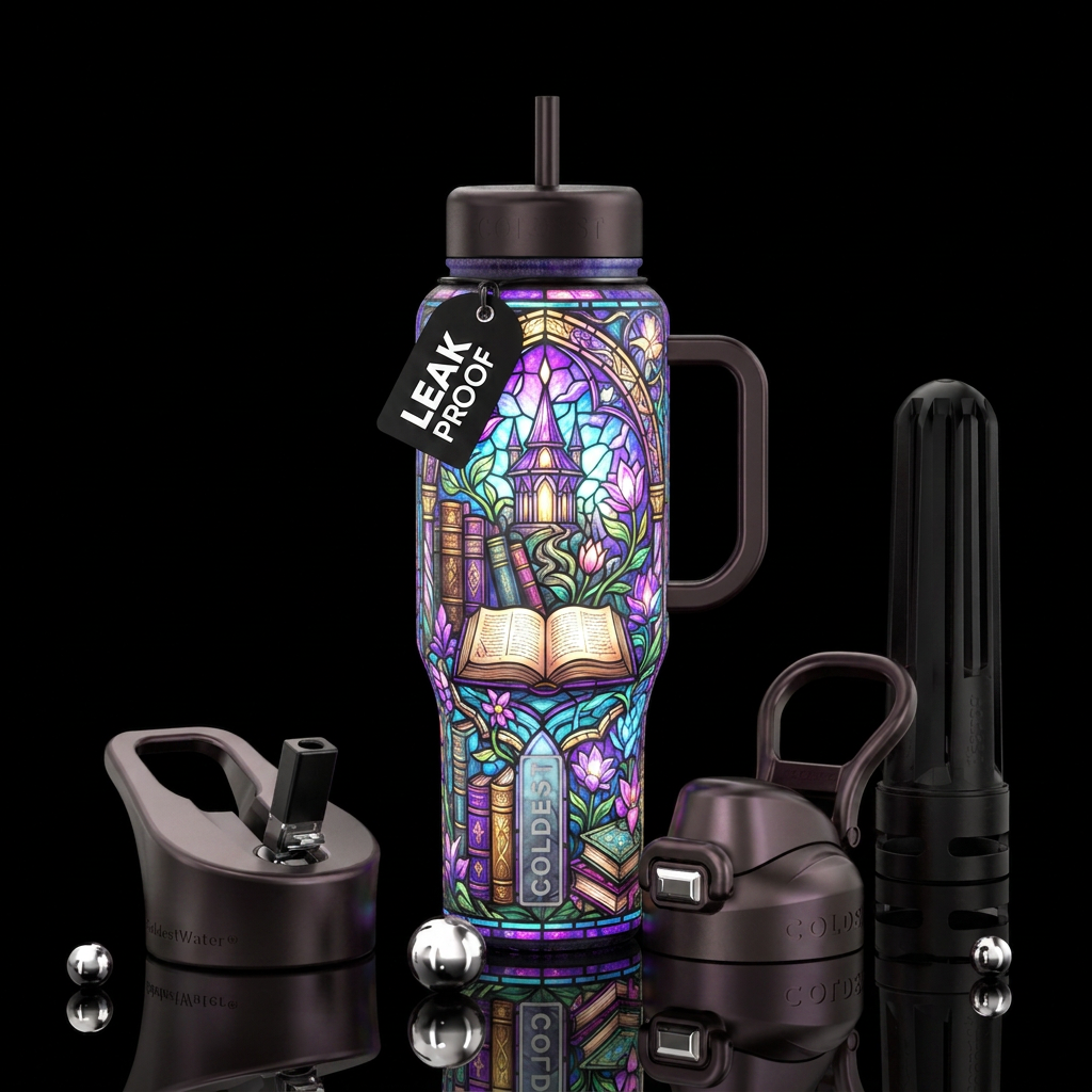 Once Upon A Coldie! water bottle design